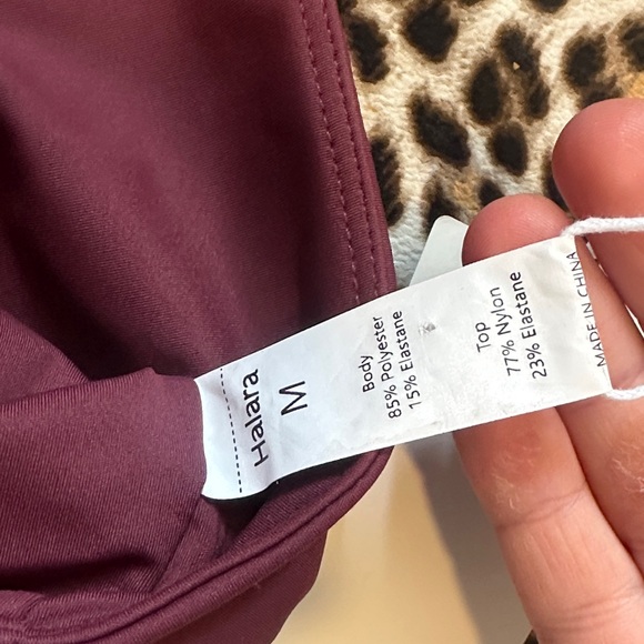 HALARA Wine Red Jumpsuit - Picture 3 of 5